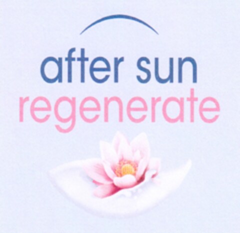 after sun regenerate Logo (DPMA, 31.07.2014)