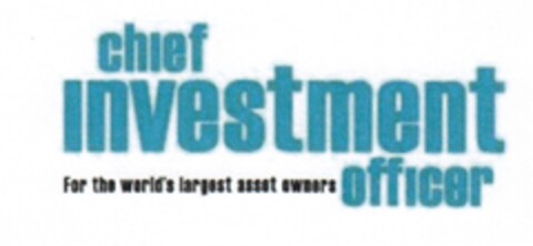 chief investment officer For the world's largest asset owners Logo (DPMA, 01.08.2014)