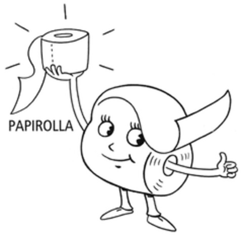 PAPIROLLA Logo (DPMA, 06.11.2015)