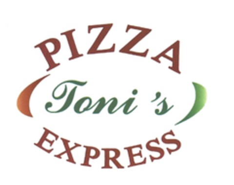 Toni's PIZZA EXPRESS Logo (DPMA, 01.07.2016)