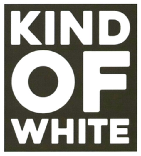 KIND OF WHITE Logo (DPMA, 10/29/2016)