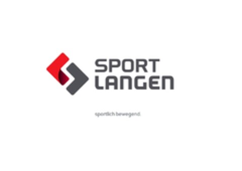 SPORT LANGEN sportlich bewegend. Logo (DPMA, 26.03.2018)