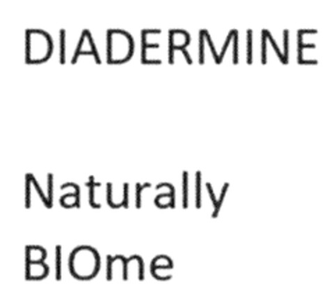DIADERMINE Naturally BIOme Logo (DPMA, 02.04.2019)