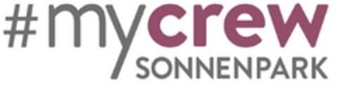 #mycrew SONNENPARK Logo (DPMA, 10/27/2020)