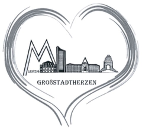 M LEIPZIG GROßSTADTHERZEN Logo (DPMA, 01/12/2021)