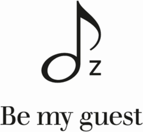 z Be my guest Logo (DPMA, 29.11.2021)