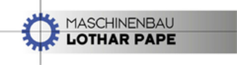 MASCHINENBAU LOTHAR PAPE Logo (DPMA, 12/20/2021)