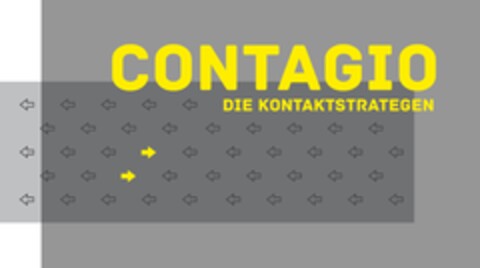 CONTAGIO DIE KONTAKTSTRATEGEN Logo (DPMA, 16.11.2021)