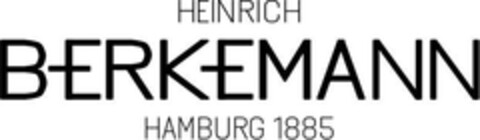 HEINRICH BERKEMANN HAMBURG 1885 Logo (DPMA, 18.10.2023)