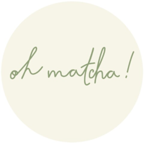 oh matcha! Logo (DPMA, 14.12.2023)