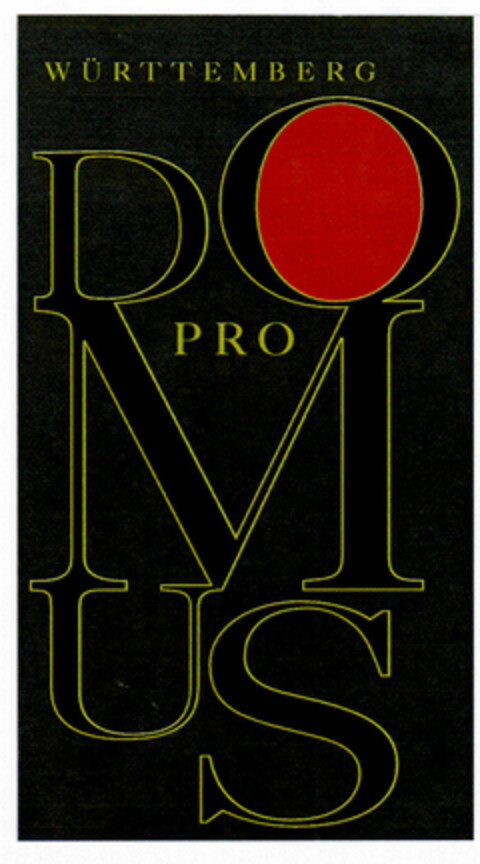 WÜRTTEMBERG PRO DOMUS Logo (DPMA, 06/20/2002)