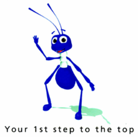 Your 1st step to the top Logo (DPMA, 12.09.2002)