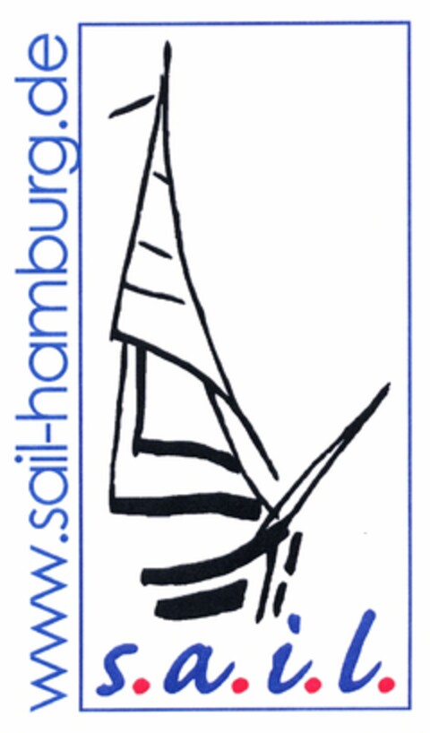 www.sail-hamburg.de s.a.i.l. Logo (DPMA, 20.10.2005)