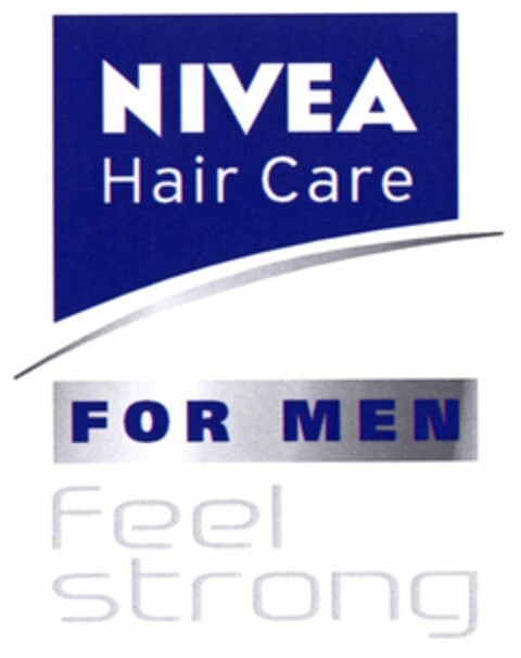 NIVEA Hair Care FOR MEN feel strong Logo (DPMA, 02.03.2006)