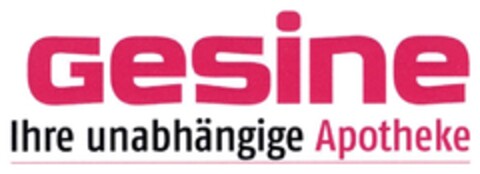 Gesine Ihre unabhängige Apotheke Logo (DPMA, 04/27/2007)