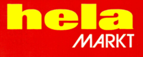 hela MARKT Logo (DPMA, 07/26/1995)