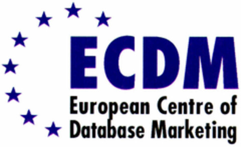 ECDM European Centre of Database Marketing Logo (DPMA, 17.01.1997)