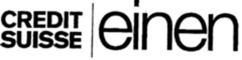 CREDIT SUISSE einen Logo (DPMA, 04.08.1998)