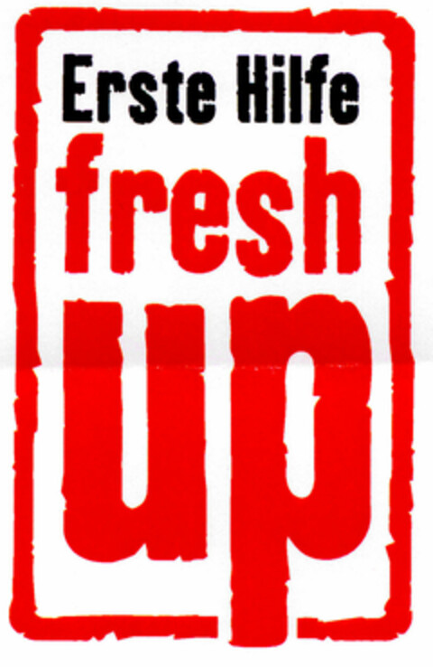 Erste Hilfe fresh up Logo (DPMA, 21.10.1998)