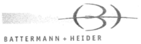 BATTERMANN + HEIDER Logo (DPMA, 07/17/1999)