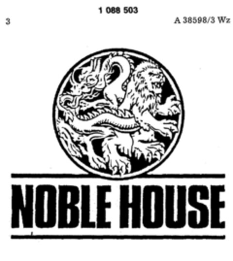 NOBLE HOUSE Logo (DPMA, 26.05.1984)