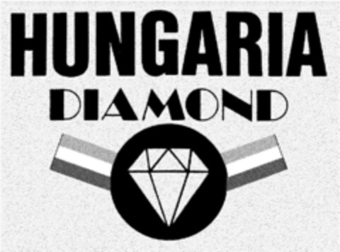 HUNGARIA DIAMOND Logo (DPMA, 06.11.1990)