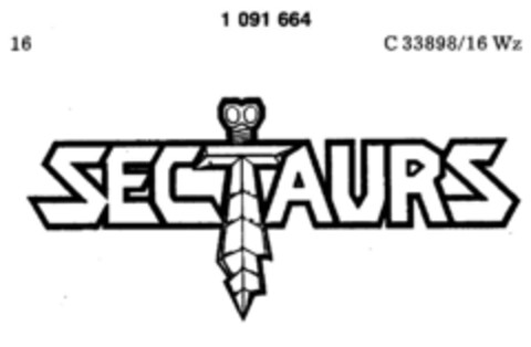 SECTAURS Logo (DPMA, 27.02.1985)