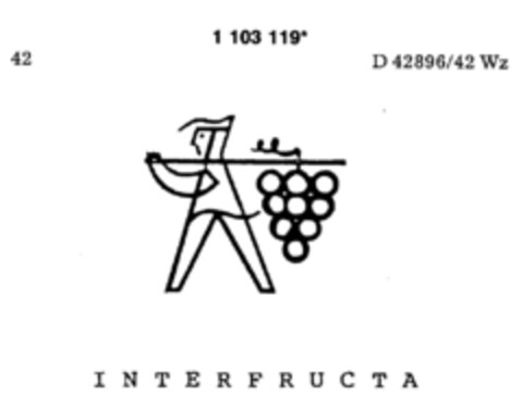 INTERFRUCTA Logo (DPMA, 01/09/1987)