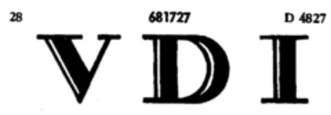 VDI Logo (DPMA, 23.03.1954)