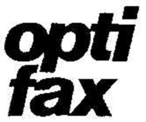 opti fax Logo (DPMA, 09/19/1994)