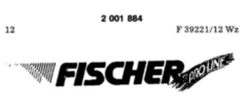 FISCHER PRO-LINE Logo (DPMA, 11/15/1990)