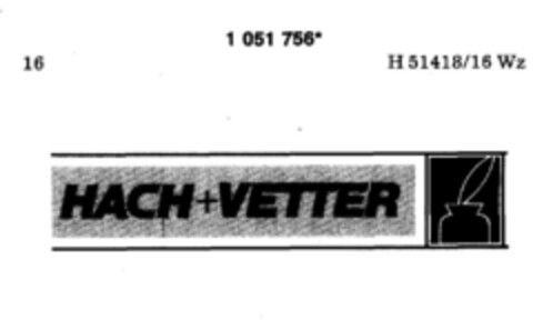 HACH+VETTER Logo (DPMA, 10.06.1983)