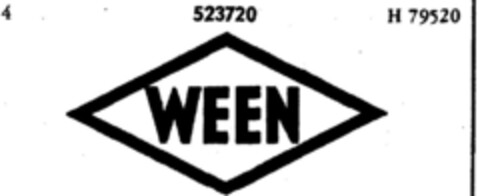 WEEN Logo (DPMA, 25.05.1940)