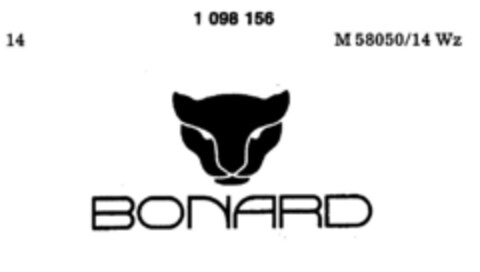 BONARD Logo (DPMA, 13.02.1986)