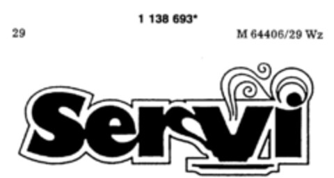 Servi Logo (DPMA, 27.01.1989)