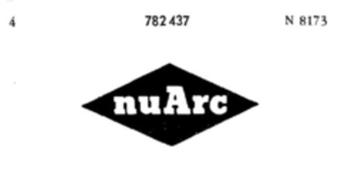 nuArc Logo (DPMA, 11/30/1962)