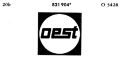 oest Logo (DPMA, 20.01.1966)