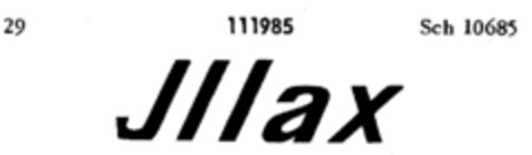 Illax Logo (DPMA, 14.07.1908)