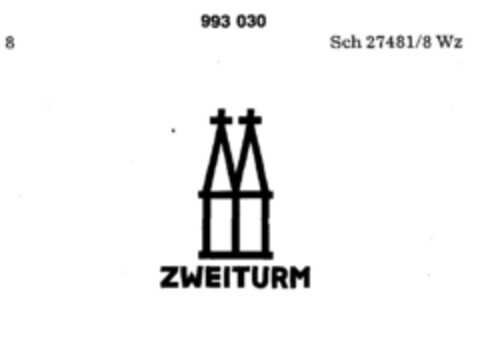 ZWEITURM Logo (DPMA, 08.12.1978)