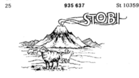 STOBI Logo (DPMA, 14.05.1974)