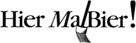 Hier Mal Bier! Logo (DPMA, 10.02.1994)