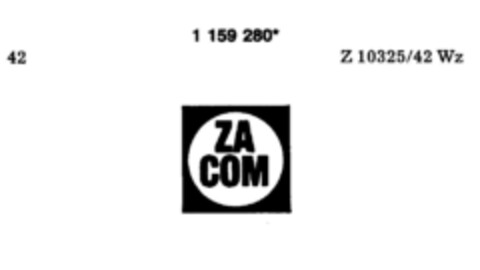 ZA COM Logo (DPMA, 02.03.1990)