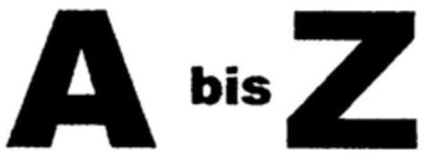 A bis Z Logo (DPMA, 01.03.2000)