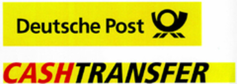 Deutsche Post CASHTRANSFER Logo (DPMA, 04/27/2000)