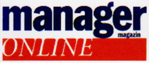 manager magazin ONLINE Logo (DPMA, 05/08/2000)