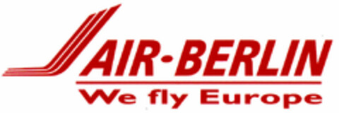 AIR.BERLIN  We fly Europe Logo (DPMA, 03.03.2001)