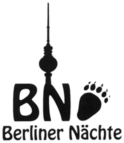 BN Berliner Nächte Logo (DPMA, 05/30/2008)