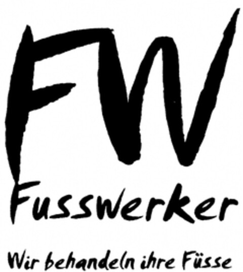 FW Fusswerker Wir behandeln ihre Füsse Logo (DPMA, 19.09.2008)