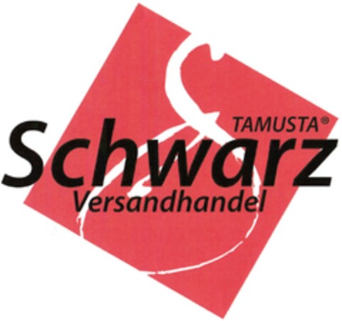 TAMUSTA Schwarz Versandhandel Logo (DPMA, 28.08.2008)