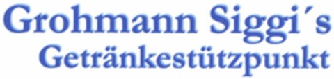 Grohmann Siggi´s Getränkestützpunkt Logo (DPMA, 06.05.2009)